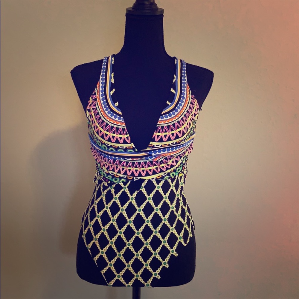Trina Turk one piece bathing suit